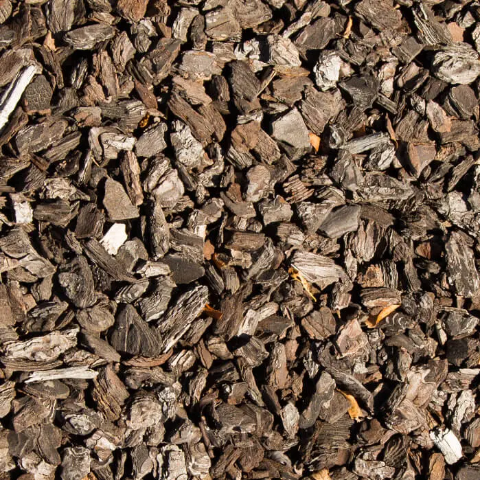 GALAMIO Rindenmulch Kiefer fein – Textur-Nahaufnahme