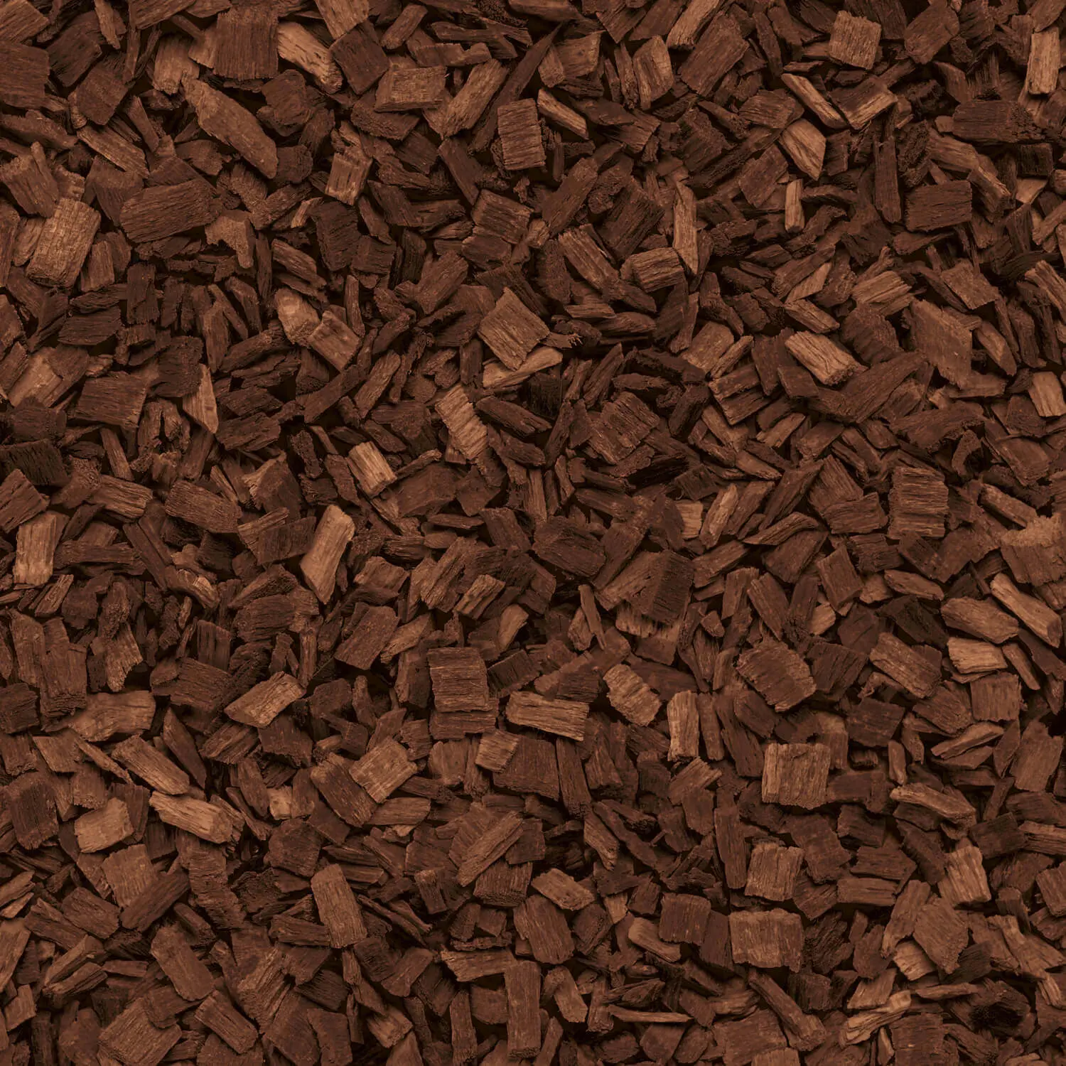 GALAMIO Holzhackschnitzel Braun – Textur-Nahaufnahme