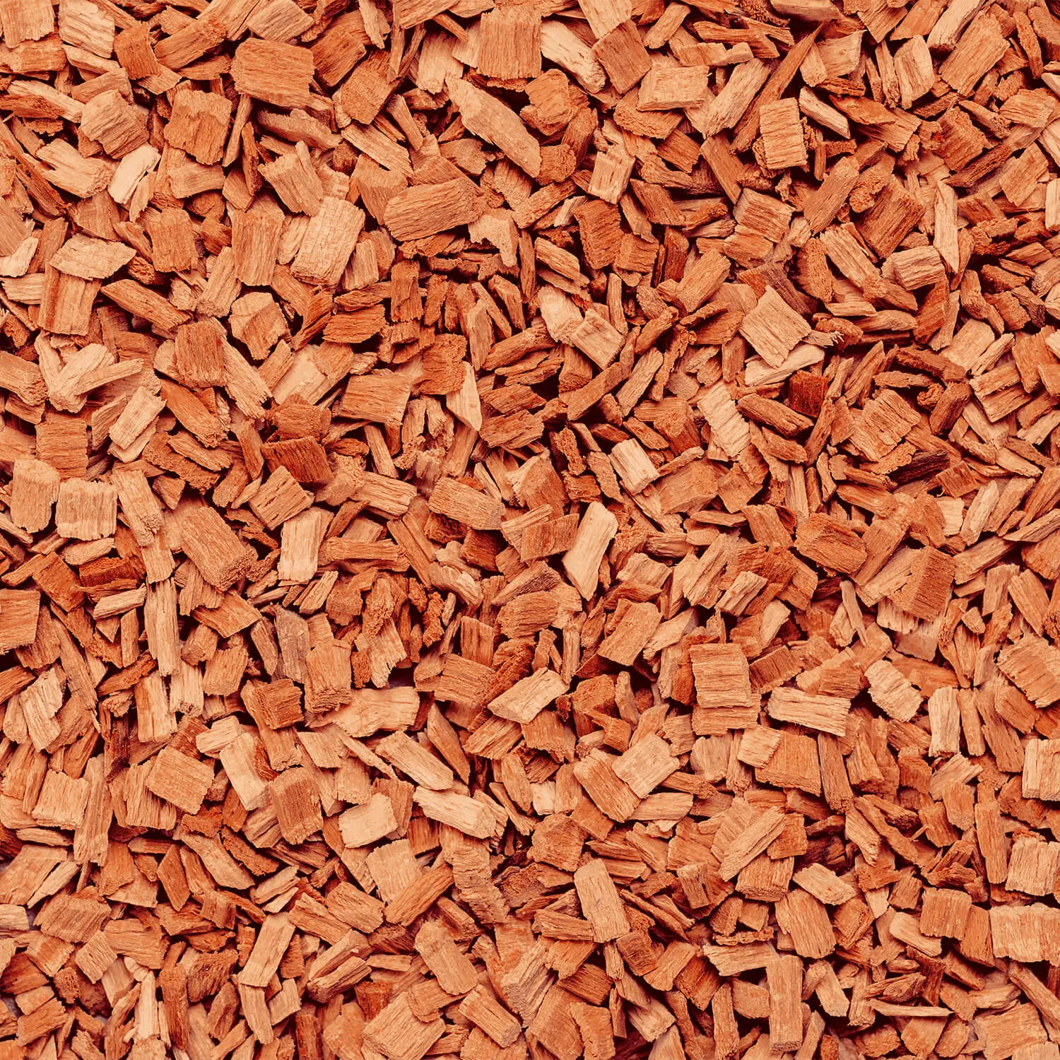 GALAMIO Hackschnitzel Orange – Textur-Nahaufnahme