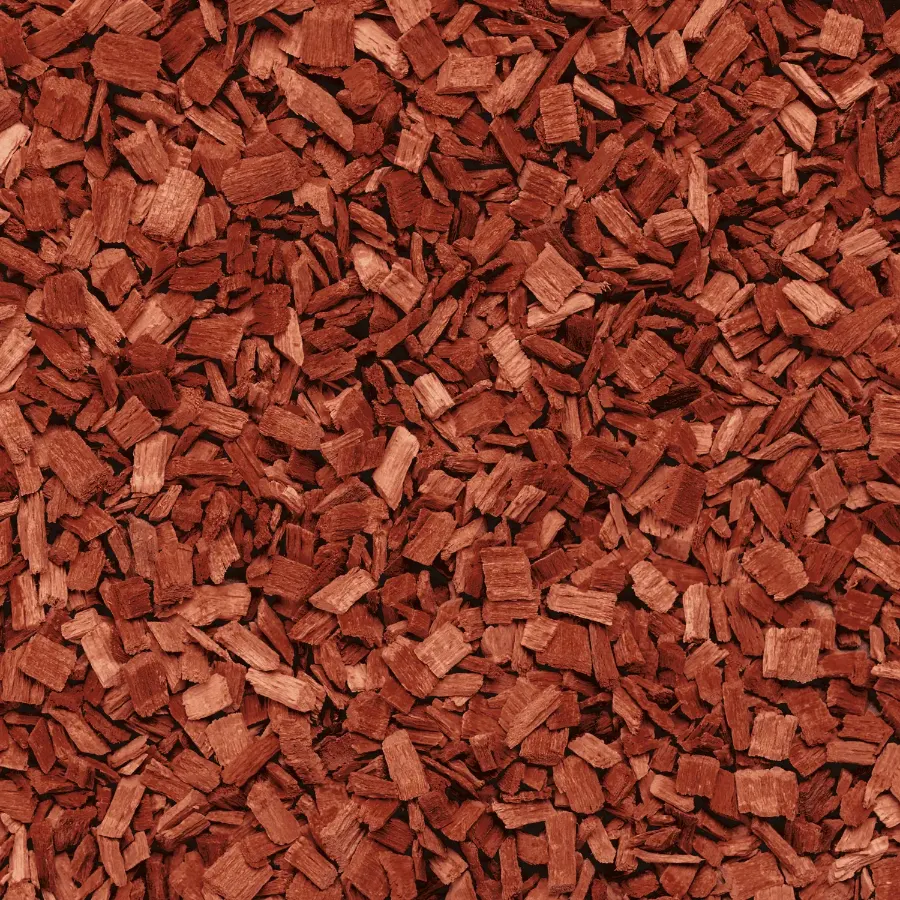 GALAMIO Holzhackschnitzel Rot 5–60 mm 60L