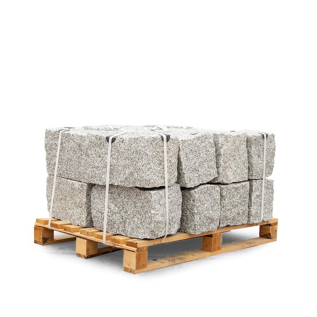 Galamio Granit Mauersteine Gespalten 40 x 25 x 25 cm 1000 kg