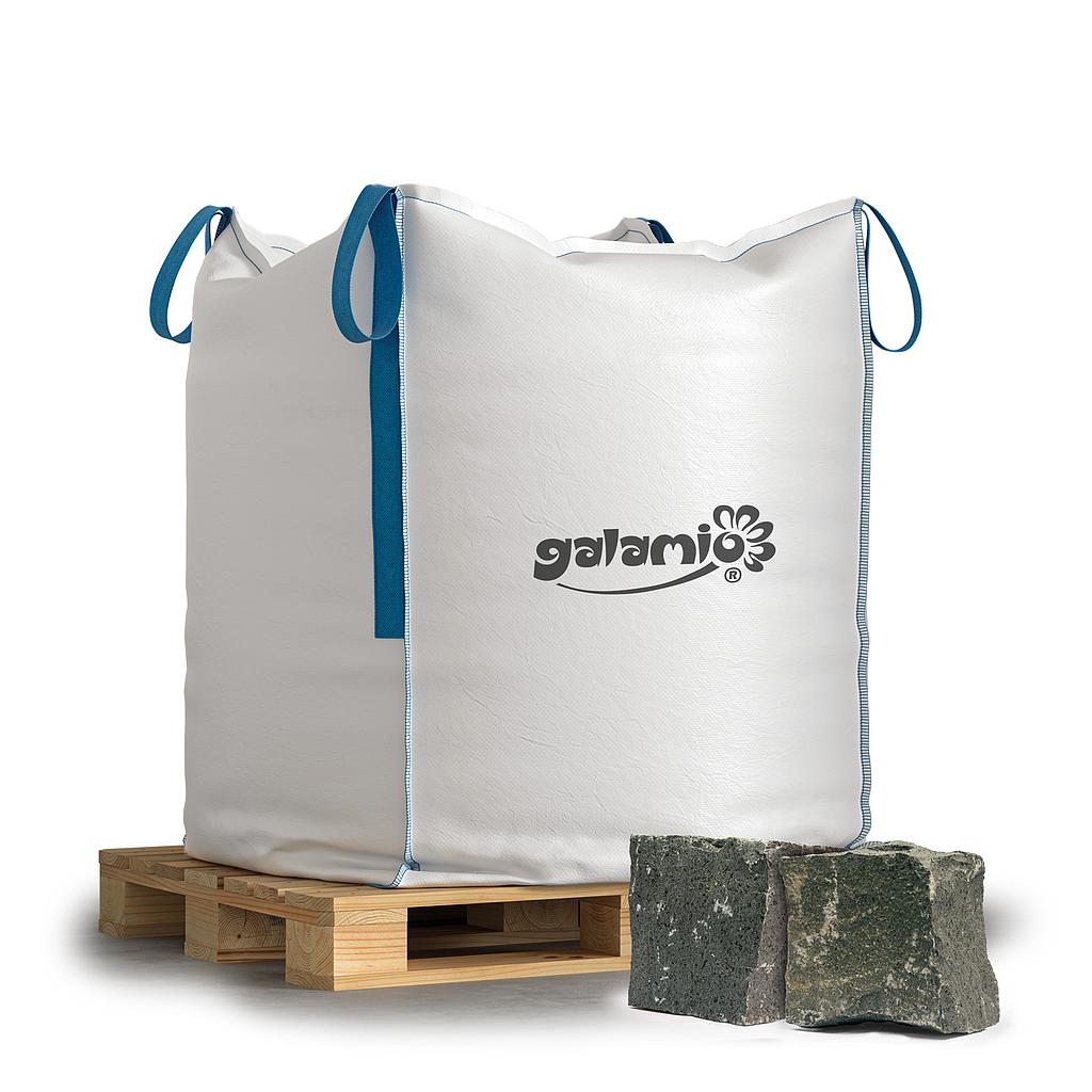 Galamio Basalt Pflastersteine 15 / 17 1000 kg